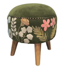Winnie Moss Footstool