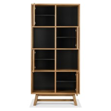 Brixton Rustic Oak Display Cabinet Brixton Rustic Oak Display Cabinet