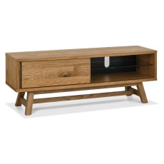 Brixton Rustic Oak Media Unit