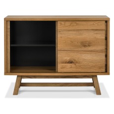 Brixton Rustic Oak Narrow Sideboard