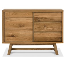 Brixton Rustic Oak Narrow Sideboard