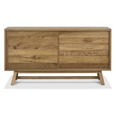 Brixton Rustic Oak Wide Sideboard