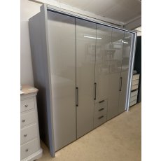 Wiemann Monaco 1000 250cm Combi Wardrobe With LED Frame £1,499 Wiemann Monaco 1000 250cm Combi Wardrobe With LED Frame £1,499