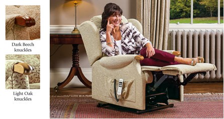 Sherborne Lynton Knuckle Small Lift Electric Recliner