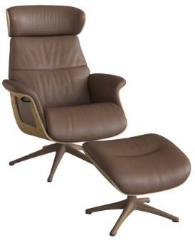 Clement Relax Chair with Separate Footstool Clement Relax Chair with Separate Footstool