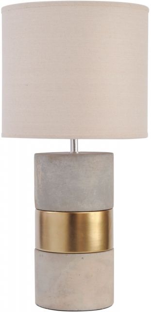 Gold and Concrete Lamp (SRP £150 NOW £99)