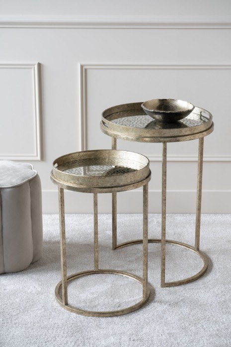 Vienna Antique Gold Diamond Tables Vienna Antique Gold Diamond Tables