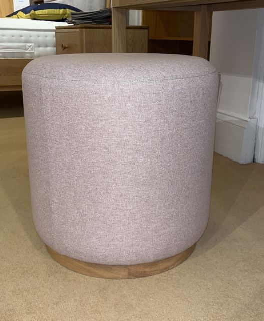 Tronheim Stool in Pink Fabric (SRP £345  NOW £179)
