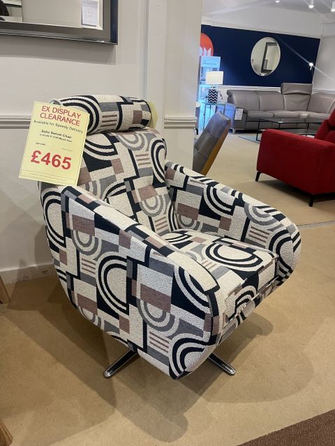 Soho Swivel Chair (SRP £948 NOW £465)