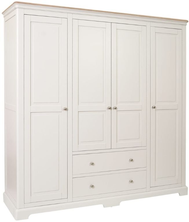Lingwood 4 Door 2 Drawer Wardrobe Lingwood 4 Door 2 Drawer Wardrobe