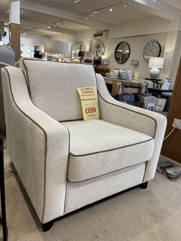 Meridian Georgia Chair (SRP £1550 NOW £399) Meridian Georgia Chair (SRP £1550 NOW £399)