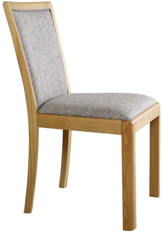 Stockholm Low Back Dining Chair in Grey Fabric Stockholm Low Back Dining Chair in Grey Fabric