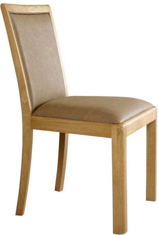 Stockholm Low Back Dining Chair in Taupe Faux Leather Stockholm Low Back Dining Chair in Taupe Faux Leather