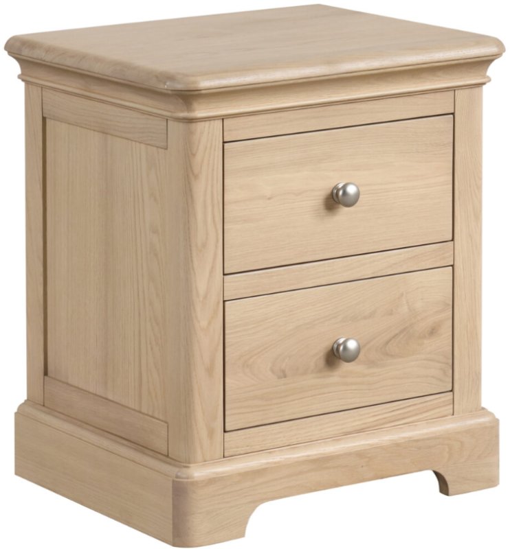 Lingwood Oak 2 Drawer Bedside Lingwood Oak 2 Drawer Bedside