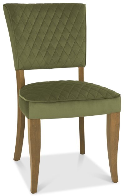 Portland Logan Rustic Oak Upholstered Chair - Cedar Velvet Portland Logan Rustic Oak Upholstered Chair - Cedar Velvet