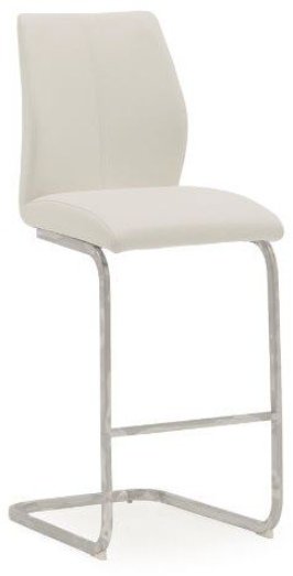 Bari Carter Bar Chair - White Bari Carter Bar Chair - White