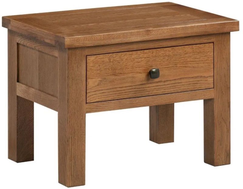 Dallow rustic side table with drawer Dallow rustic side table with drawer