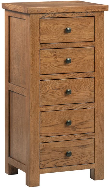 Dallow rustic 5 Drawer Wellington Dallow rustic 5 Drawer Wellington
