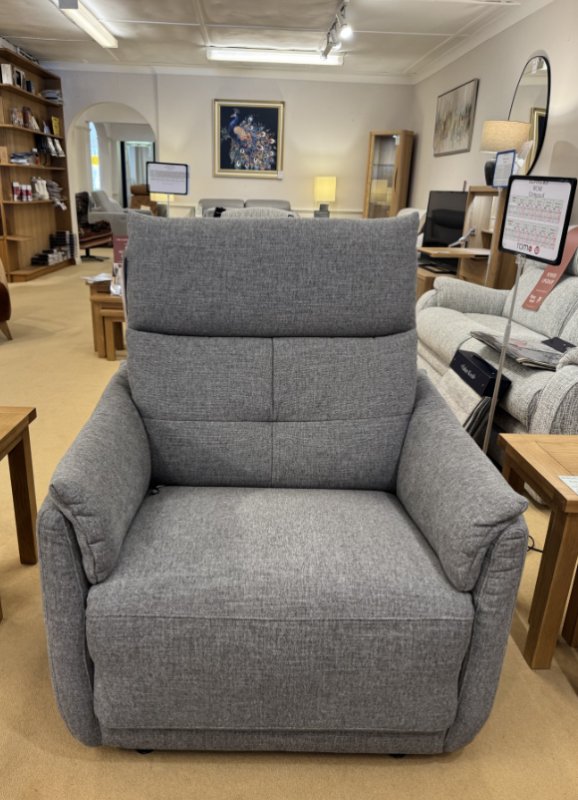 ROM Grimaud Dual Electric Reclining Chair (WAS: £2,500 / NOW: £999) ROM Grimaud Dual Electric Reclining Chair (WAS: £2,500 / NOW: £999)