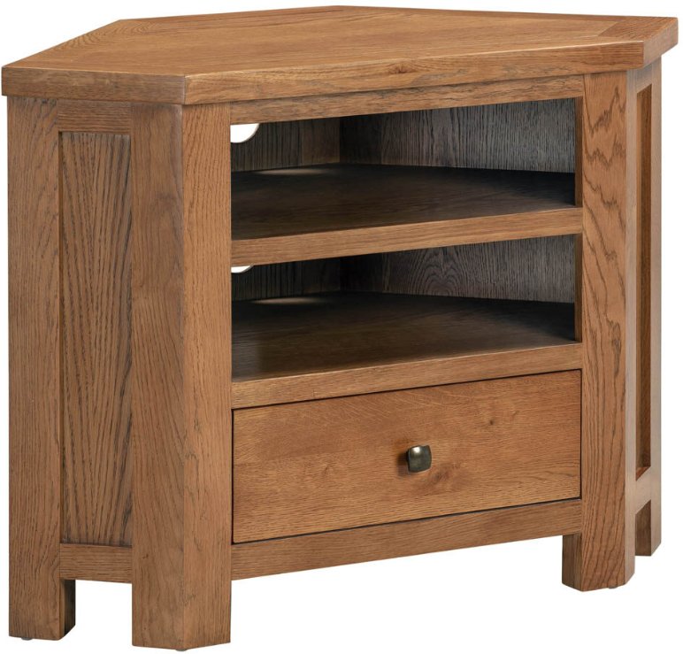 Dallow Rustic Corner TV Unit Dallow Rustic Corner TV Unit