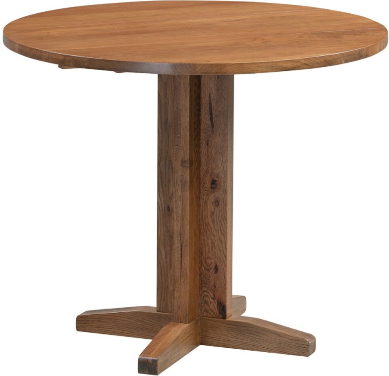 Dallow Rustic Drop Lead Dining Table Dallow Rustic Drop Lead Dining Table