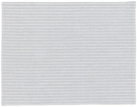 Woven Striped Placemat - Grey (Pack of 4) Woven Striped Placemat - Grey (Pack of 4)