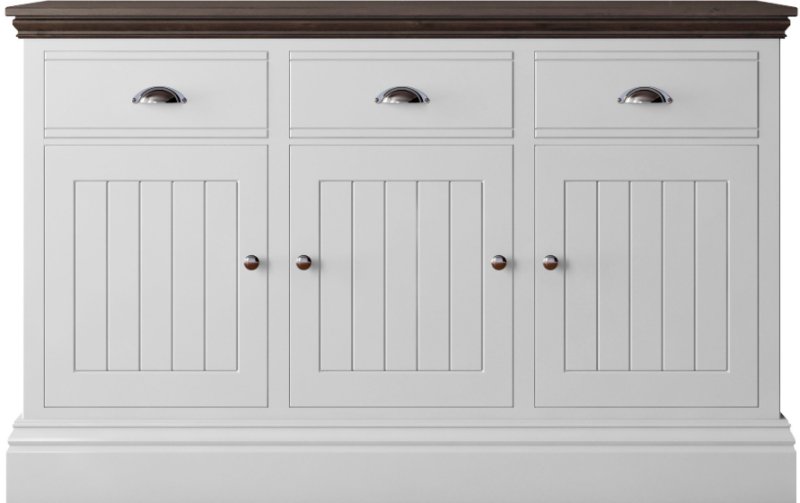 Hill & Hunter New England 3 Door 3 Drawer Sideboard Hill & Hunter New England 3 Door 3 Drawer Sideboard