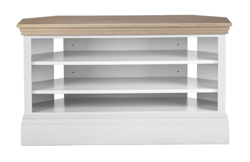 Hill & Hunter New England Corner Open Shelf TV Unit Hill & Hunter New England Corner Open Shelf TV Unit