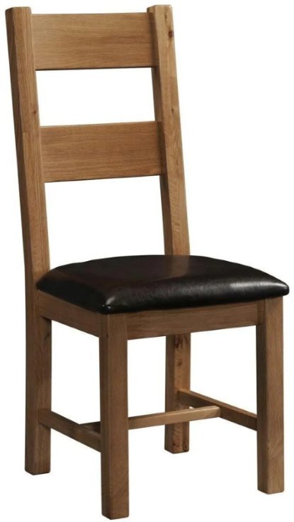 Dallow Rustic Ladder Back Chair Dallow Rustic Ladder Back Chair