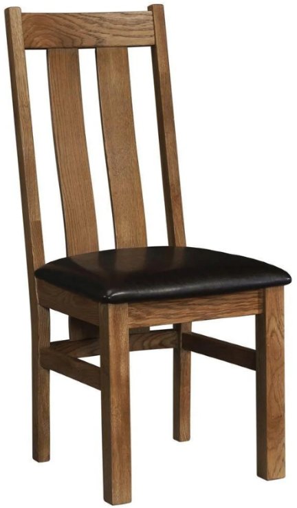Dallow Rustic Twin Slat Chair Dallow Rustic Twin Slat Chair