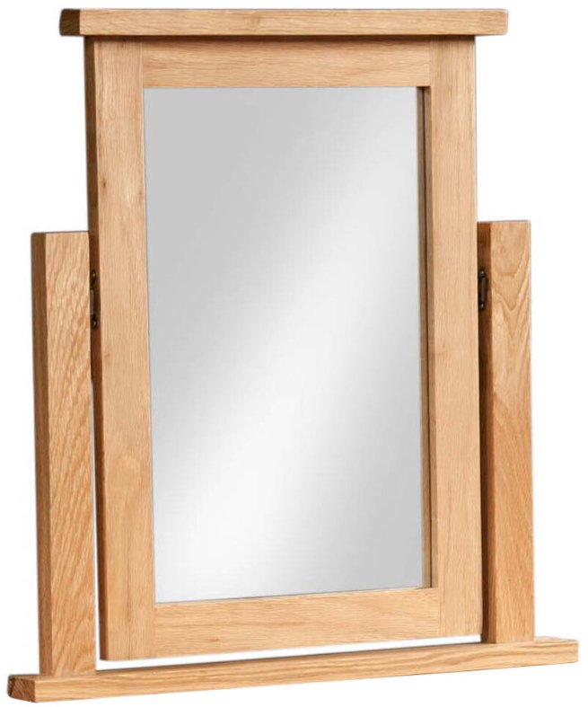 Dallow Oak Single Vanity Mirror Dallow Oak Single Vanity Mirror