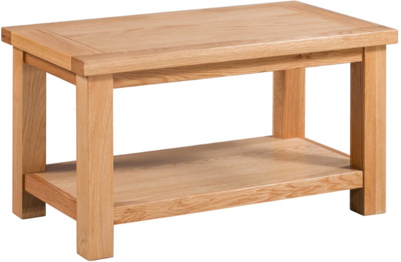 Dallow Oak Small Coffee Table with Shelf Dallow Oak Small Coffee Table with Shelf