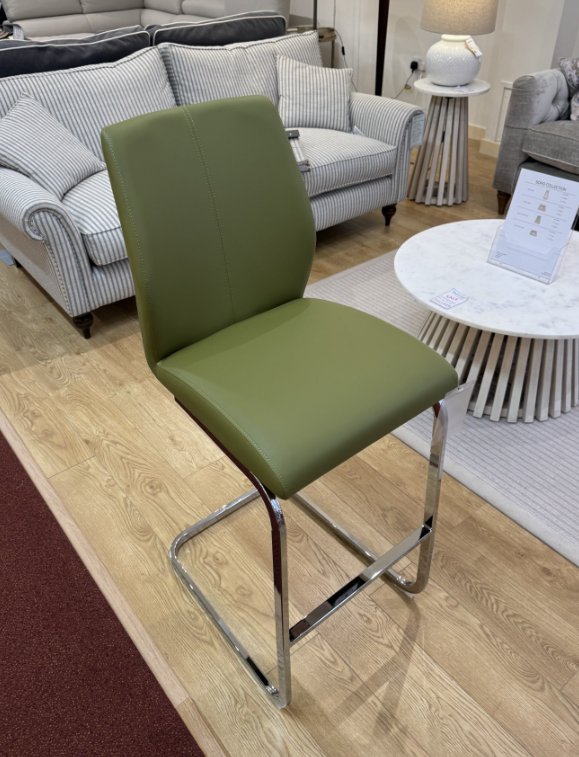 Bali Bar Stool in Olive (WAS: £165 / NOW: £99) Bali Bar Stool in Olive (WAS: £165 / NOW: £99)