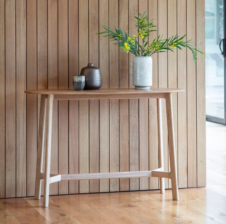 Madrid Console Table - Oak Madrid Console Table - Oak