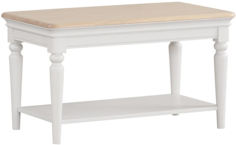 Lingwood Painted Coffee Table With Shelf Lingwood Painted Coffee Table With Shelf