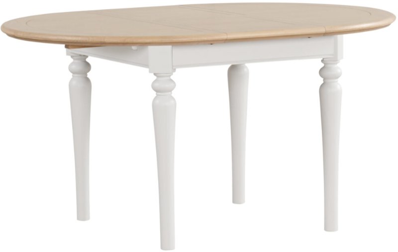 Lingwood Painted Round Extending Dining Table 110-150 Lingwood Painted Round Extending Dining Table 110-150