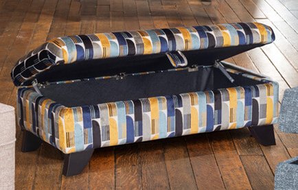Athena Legged Ottoman Footstool Athena Legged Ottoman Footstool