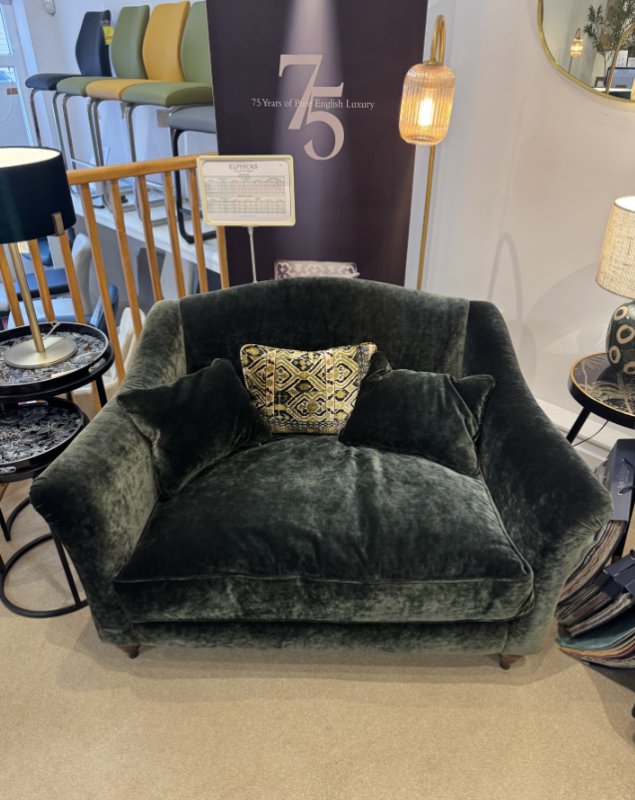 Spink & Edgar Lamour Snuggler Sofa (WAS: £2,585 / NOW: £1,299) Spink & Edgar Lamour Snuggler Sofa (WAS: £2,585 / NOW: £1,299)