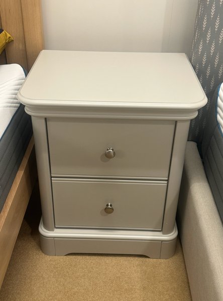 Hill & Hunter Chartwell Wide 2 Drawer Bedside Table (Was: £662 / Now: £299) Hill & Hunter Chartwell Wide 2 Drawer Bedside Table (Was: £662 / Now: £299)