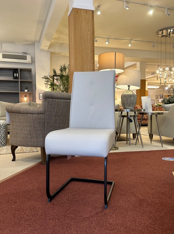 Vida Dining Chair Diana Taupe PU (Was: £140 / Now £49) Vida Dining Chair Diana Taupe PU (Was: £140 / Now £49)
