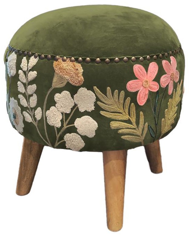 Winnie Moss Footstool Winnie Moss Footstool