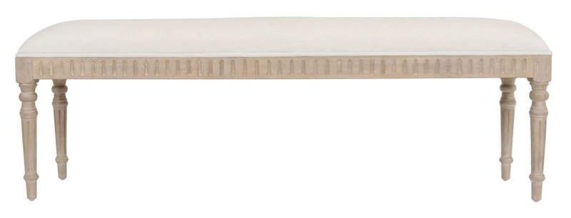 Willow Ottoman – Timber Wash Willow Ottoman – Timber Wash