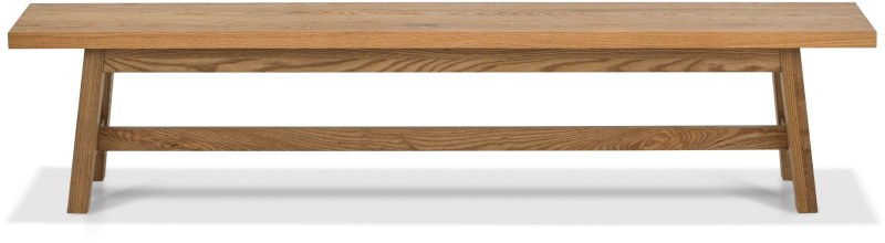 Brixton Rustic Oak Large Bench Brixton Rustic Oak Large Bench