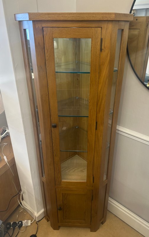 Dallow Rustic Glazed Corner Display £699 Dallow Rustic Glazed Corner Display £699