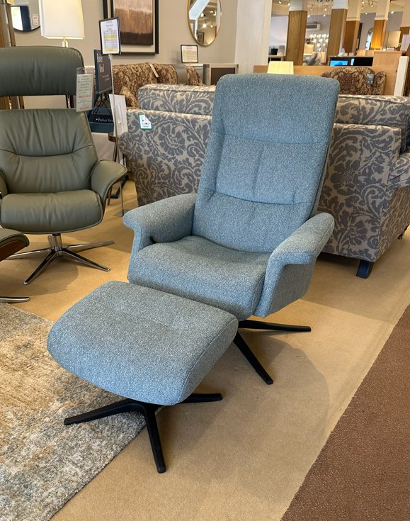 IMG Space 2400 Recliner Chair With Footstool: £599 IMG Space 2400 Recliner Chair With Footstool: £599
