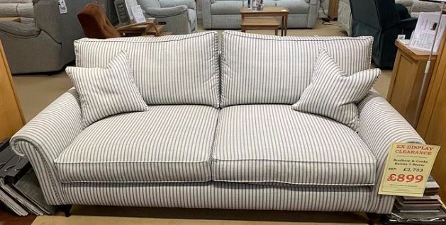 Bradbery & Cooke Hatton 3 Seater Sofa (£899) Bradbery & Cooke Hatton 3 Seater Sofa (£899)