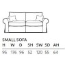 Collins & Hayes Lavinia Small Sofa Collins & Hayes Lavinia Small Sofa
