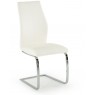 Bari Carter Dining Chair - White