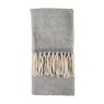 Wool Throw Grey Wool Throw Grey