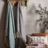 Wool Throw Grey Wool Throw Grey